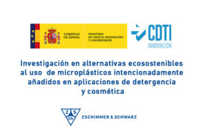 ALTERNATIVAS ECOSOSTENIBLES AL USO DE MICROPLÁSTICOS INTENCIONADAMENTE AÑADIDOS EN APLICACIONES DE DETERGENCIA Y COSMÉTICA: proyecto cofinanciado por CDTI y FEDER