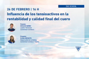 Z&S SCHOOL: Influencia de los tensioactivos en la rentabilidad y calidad final del cuero