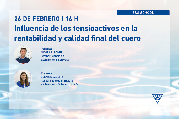 Z&S SCHOOL: Influencia de los tensioactivos en la rentabilidad y calidad final del cuero