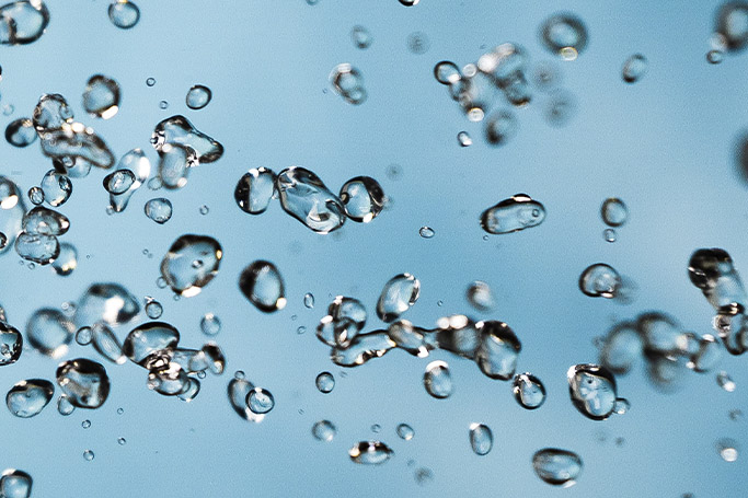 Burbujas de tensioactivos no ionicos en agua