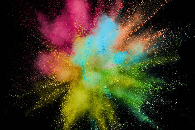 Explosión de colores