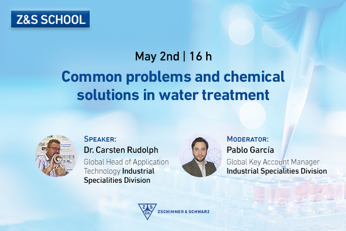 Webinar: Common problems and chemical solutions in water treatment