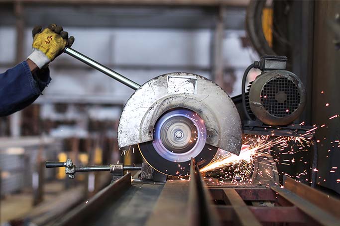 Máquina de aluminio